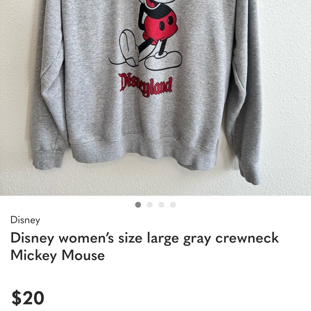 Mickey Mouse sweatshirt